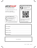 Preview for 24 page of Dux AIROHEAT D2FHG4HW0C Installation And Owner'S Manual