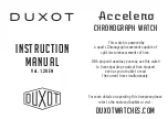 Duxot Accelero Instruction Manual preview