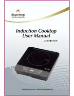 duxtop 7100MC User Manual предпросмотр