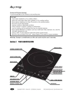 Предварительный просмотр 6 страницы duxtop 9300ST User Manual