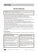 Preview for 10 page of duxtop 9620LS User Manual