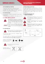 Предварительный просмотр 6 страницы DUYAR OPUS 0-12 280 V Installation Operation & Maintenance