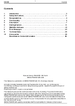 Preview for 2 page of DV Power RMO25W Manual