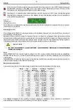 Preview for 12 page of DV Power RMO30T Manual