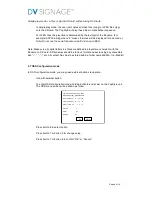 Preview for 8 page of DV Signage POP-15N (M3-330) User Manual