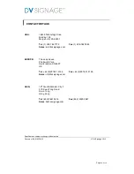 Preview for 14 page of DV Signage POP-15N (M3-330) User Manual