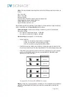 Предварительный просмотр 5 страницы DV Signage ViewStream 300 Manual