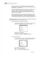 Предварительный просмотр 6 страницы DV Signage ViewStream 300 Manual