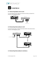 Предварительный просмотр 4 страницы DV Signage VS-700 Application Note