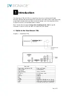 Preview for 3 page of DV Signage VS-700L ViewStream 700L Manual