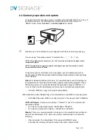 Предварительный просмотр 7 страницы DV Signage VS-700L ViewStream 700L Manual