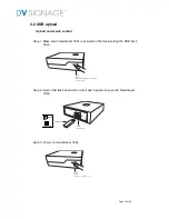 Предварительный просмотр 10 страницы DV Signage VS-700L ViewStream 700L Manual