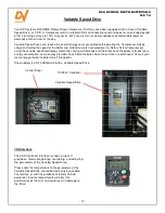 Preview for 17 page of DV Systems D20 Installation And Start-Up Manual