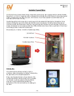 Preview for 18 page of DV Systems G20 Installation And Start-Up Data