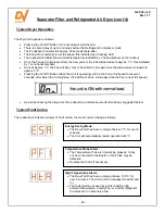 Preview for 22 page of DV Systems G20 Installation And Start-Up Data