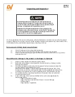 Preview for 7 page of DV Systems K100-C Installation Manual