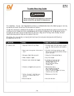 Preview for 26 page of DV Systems K100-C Installation Manual