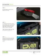 Предварительный просмотр 10 страницы DV8 OFFROAD TSJL-03 Installation Manual