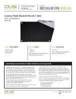 DV8 LPBR-02 Installation Manual preview