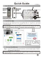 DVA 110DOOR Quick Manual предпросмотр