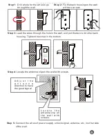 Предварительный просмотр 10 страницы DVA 110DOOR Quick Manual