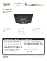 Preview for 1 page of DVB DMBR-01 Installation Manual