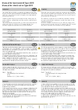 DVC Type 6015 Manual preview