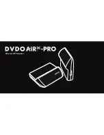 DVDO air3CPRO Manual preview
