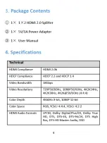 Предварительный просмотр 5 страницы DVDO DVDO-Splitter-12-SE User Manual