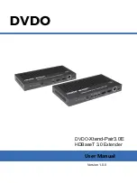 Preview for 1 page of DVDO DVDO-Xtend-Pair3.0E User Manual