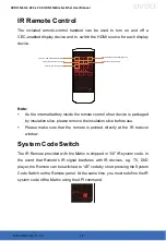 Предварительный просмотр 12 страницы DVDO Matrix-42 User Manual