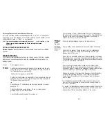 Preview for 5 page of Dvent AW870 Installation And Operating Instructions Manual