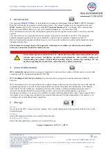 Preview for 8 page of DVG IOM-ITVC-Basic-05 Installation, Set-Up, Operating & Service Manual