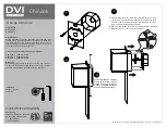 Preview for 2 page of DVI Chinook DVP19370 Assembly Instructions