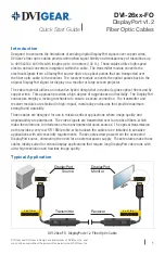 Предварительный просмотр 1 страницы DVIGear DVI-26xx-FO Quick Start Manual