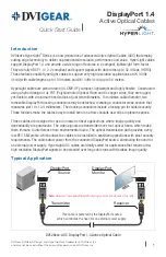 DVIGear DVI-26xxx-AOC Quick Start Manual preview