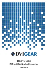 DVIGear DVI-3120a User Manual preview