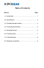 Preview for 2 page of DVIGear DVI-3120a User Manual