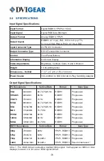 Preview for 5 page of DVIGear DVI-3120a User Manual