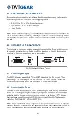 Preview for 6 page of DVIGear DVI-3120a User Manual