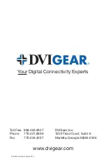 Предварительный просмотр 15 страницы DVIGear DVI-3531a User Manual