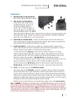 Предварительный просмотр 3 страницы DVIGear DVI-3580a Quick Start Manual