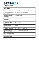 Preview for 5 page of DVIGear DVI-4141 User Manual