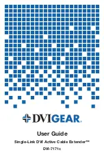 Preview for 1 page of DVIGear DVI-7171b User Manual