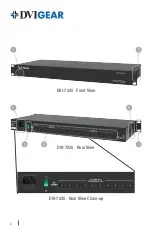 Preview for 2 page of DVIGear DVI-7200-PS Series Quick Start Manual