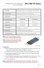 Preview for 3 page of DVIGear DVI-7200-PS Series Quick Start Manual