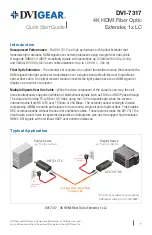 Preview for 1 page of DVIGear DVI-7317-TX Quick Start Manual