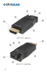 Preview for 2 page of DVIGear DVI-7317-TX Quick Start Manual