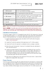 Preview for 3 page of DVIGear DVI-7317-TX Quick Start Manual