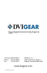 Preview for 10 page of DVIGear DVI-7335 User Manual